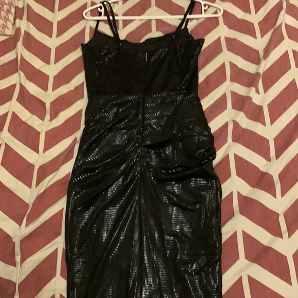 NWT Jluxlabel beautiful black dress with sleeves hands size S - Picture 15 of 17